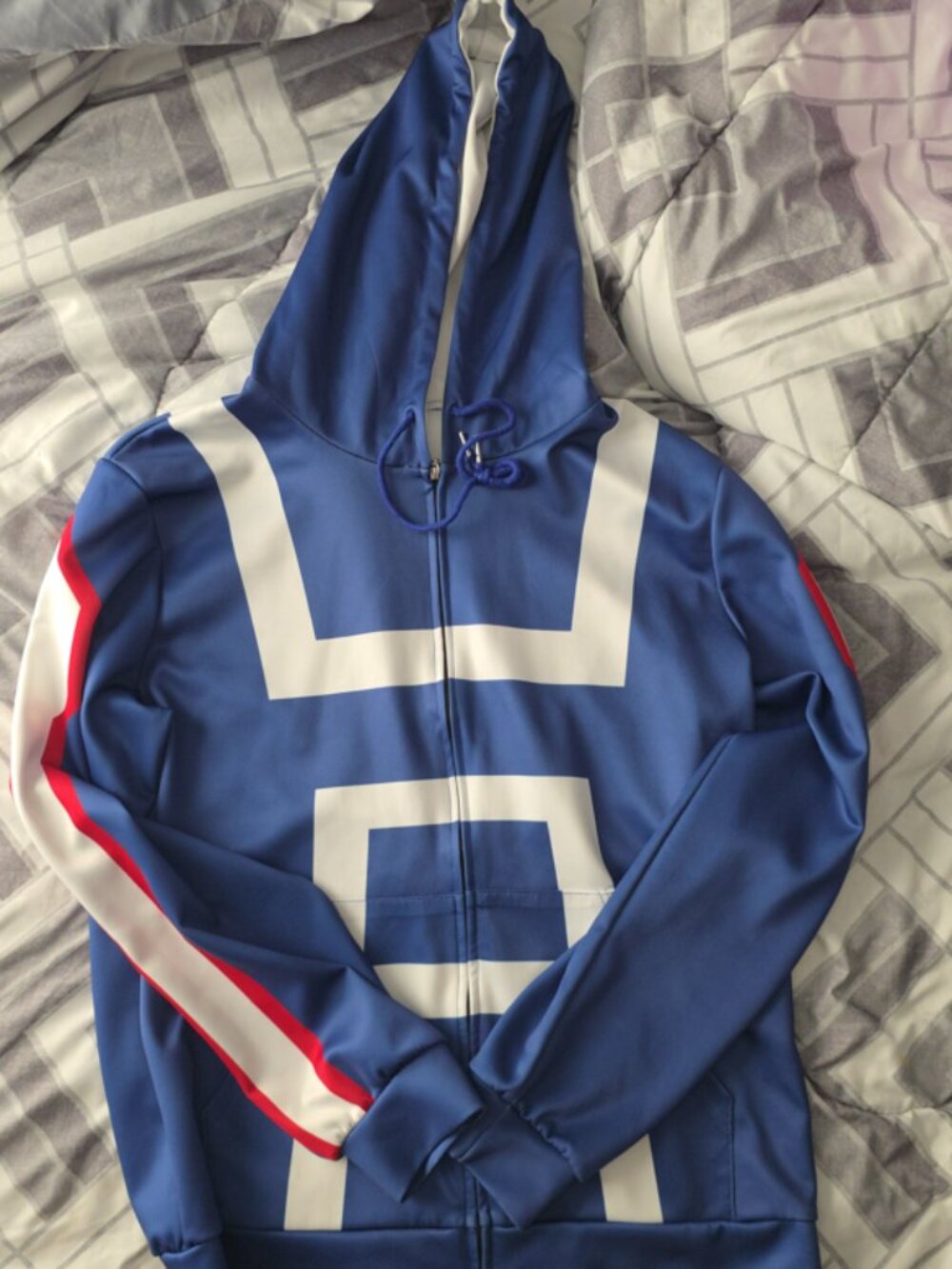 My Hero Academia U.A. High Training Uniform Full-Zip Hoodie | Pre-Owned. Size 16